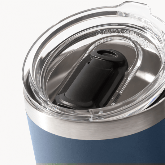 AeroPress Travel Coffee Mug - Stainless Steel - Drinkware Design for Coffee Routines