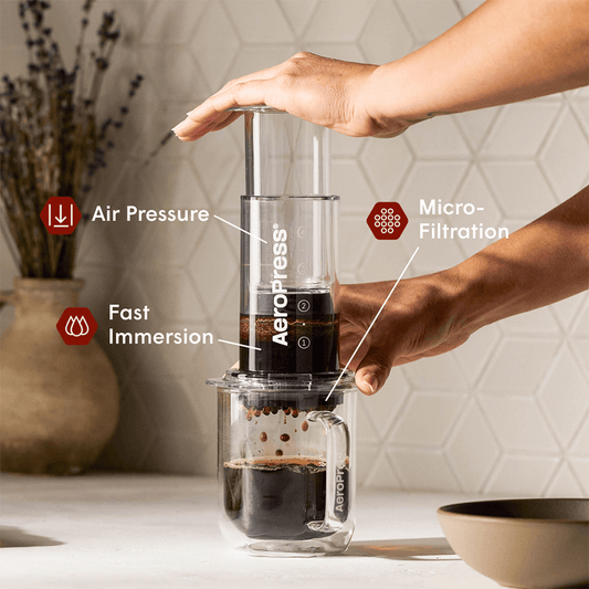 Coffee Station Bundle - Clear - Coffee Preparation Bundle for Flexible Recipes