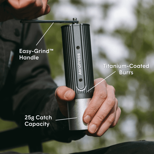 AeroPress Manual Coffee Grinder - Manual Grinder for Fresh Coffee Routines