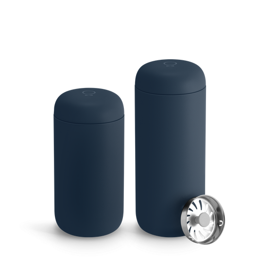 Fellow Carter Move Mug + Splash Guard - Drinkware Design for Coffee Routines