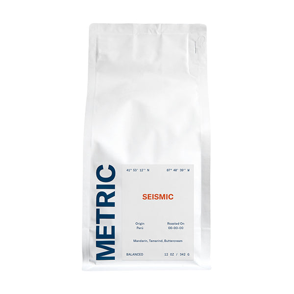 Seismic 12 oz - Coffee Beans for Home and Office Brewing