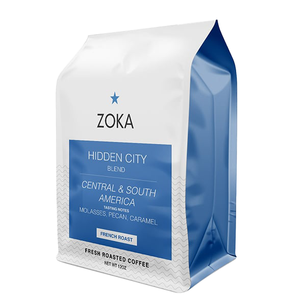 Hidden City 12 oz - Coffee Beans for Home and Office Brewing