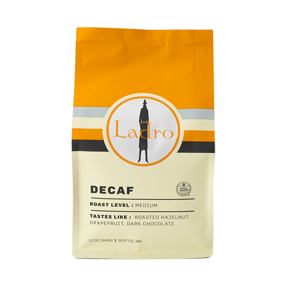 Ladro Decaf 2 lb - Coffee Beans for Home and Office Brewing