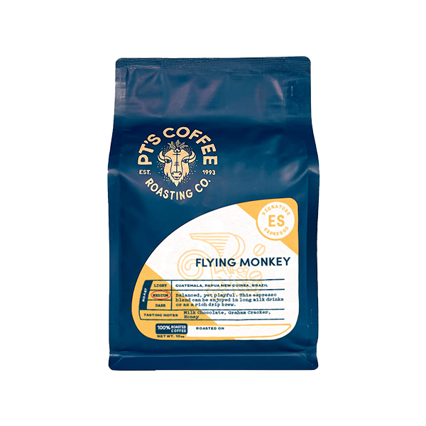 Flying Monkey Espresso 10 oz - Coffee Maker for Quick Daily Preparation