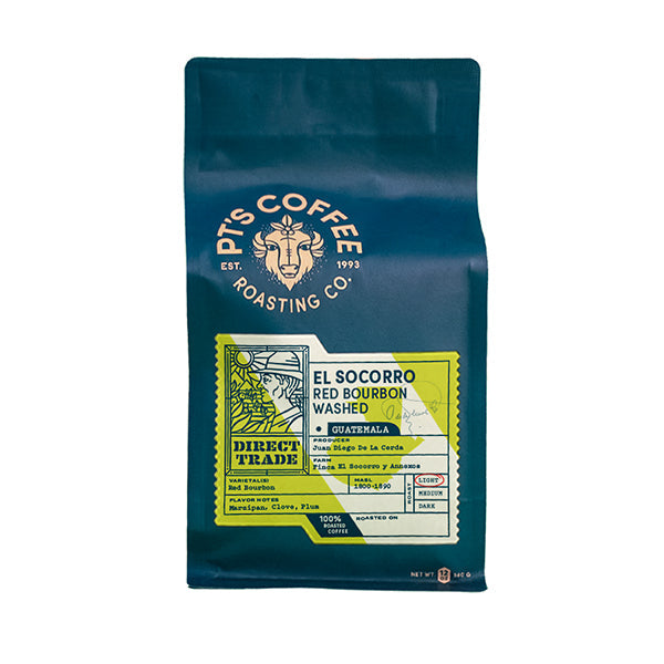 El Socorro Red Bourbon 12 oz - Coffee Beans for Home and Office Brewing