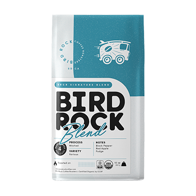Bird Rock Blend 10 oz - Coffee Beans for Home and Office Brewing