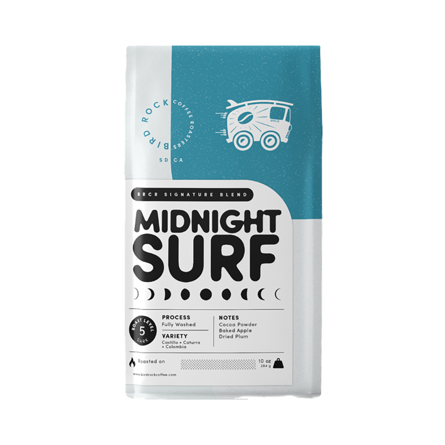 Midnight Surf 10 oz - Coffee Beans for Home and Office Brewing
