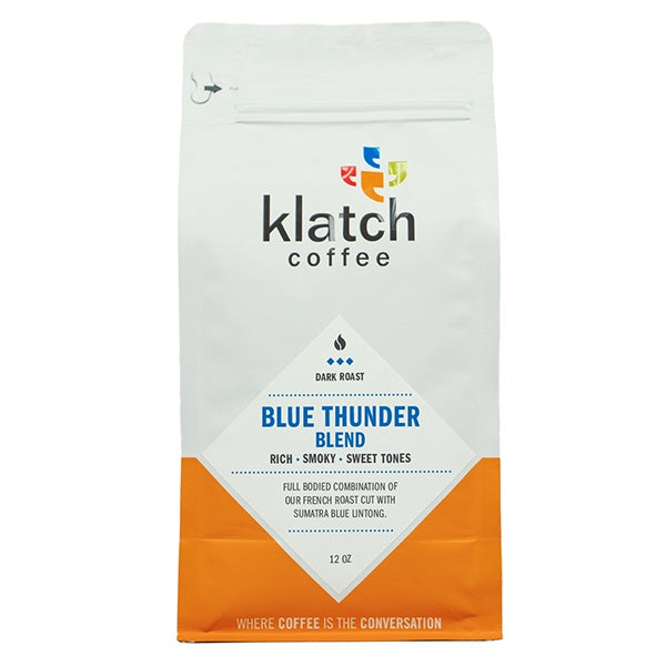 Blue Thunder Blend 12 oz - Coffee Beans for Home and Office Brewing