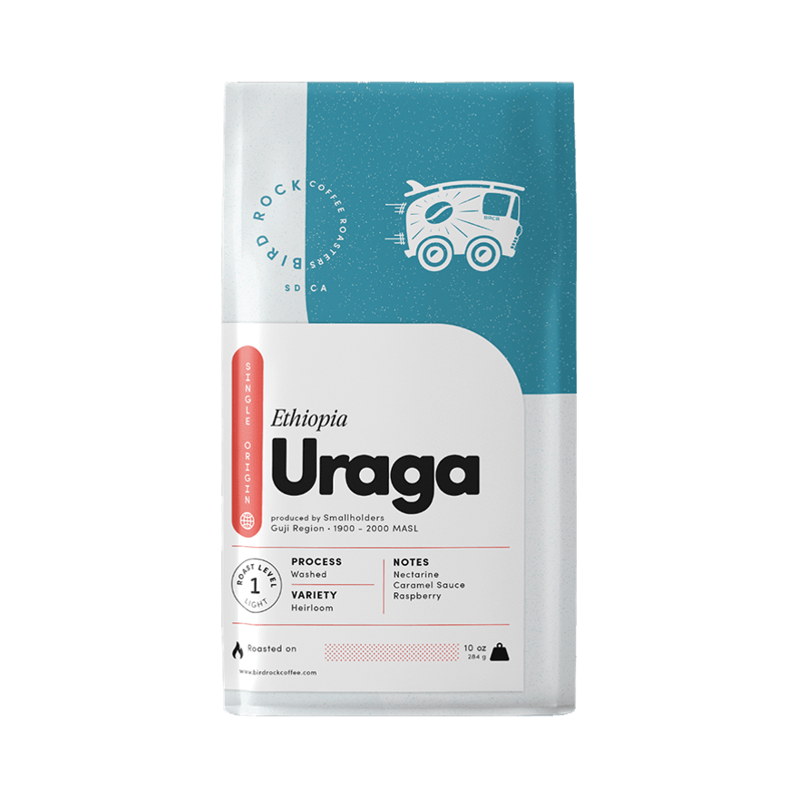 UragaEthiopia 10 oz - Coffee Beans for Home and Office Brewing