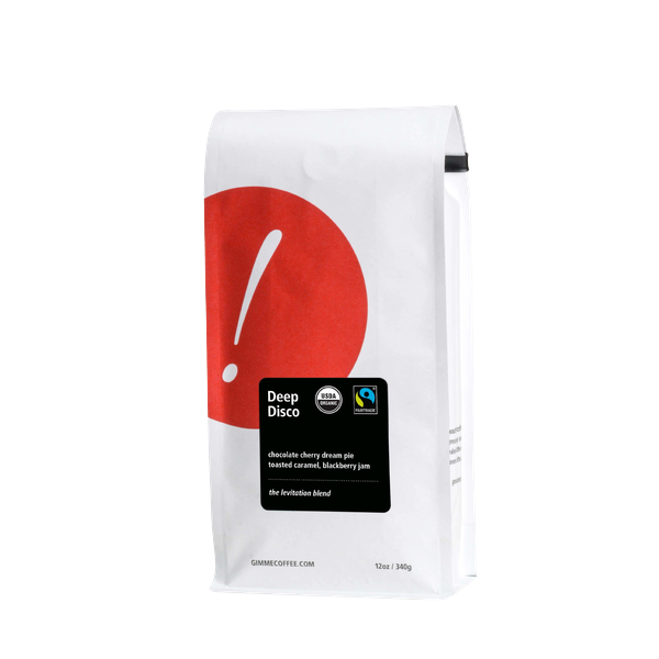 Deep Disco Fairtrade Organic 2 lb - Coffee Beans for Home and Office Brewing