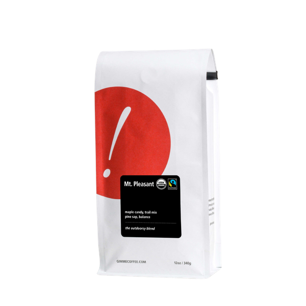 Mt Pleasant Fairtrade Organic 2 lb - Coffee Beans for Home and Office Brewing