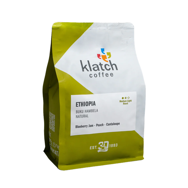 Ethiopia Buku Hambela Natural 310 gr - Coffee Beans for Home and Office Brewing