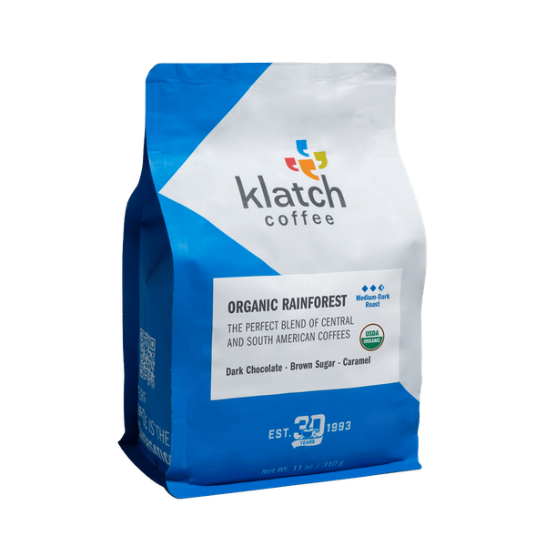 Organic Rainforest Blend 310 gr - Coffee Beans for Home and Office Brewing