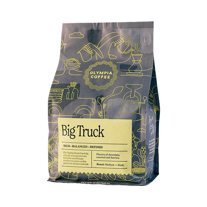 Big Truck 2 lb - Coffee Beans for Home and Office Brewing