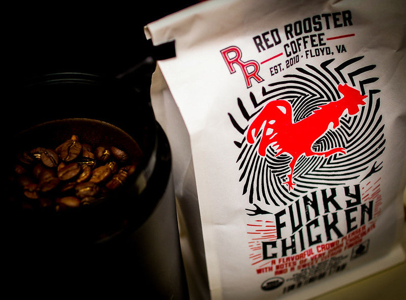 Organic Funky Chicken - Coffee Beans for Home and Office Brewing