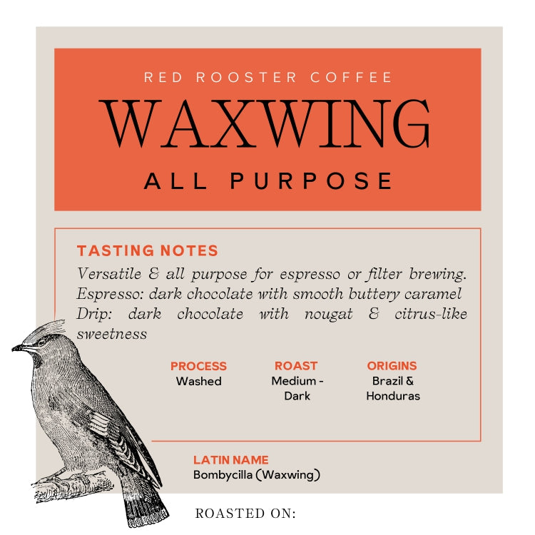 Waxwing All-Purpose Blend - Coffee Beans for Home and Office Brewing