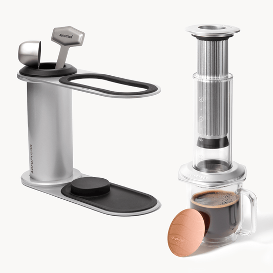 AeroPress Premium 20th Anniversary Bundle - Coffee Preparation Bundle for Flexible Recipes