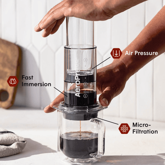 AeroPress Flow Control Filter Cap - Standard - Brewing Filter Accessory for Daily Coffee