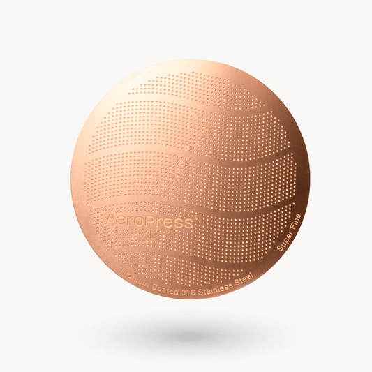 AeroPress Gold Tone Filter - XL - Brewing Filter Accessory for Daily Coffee