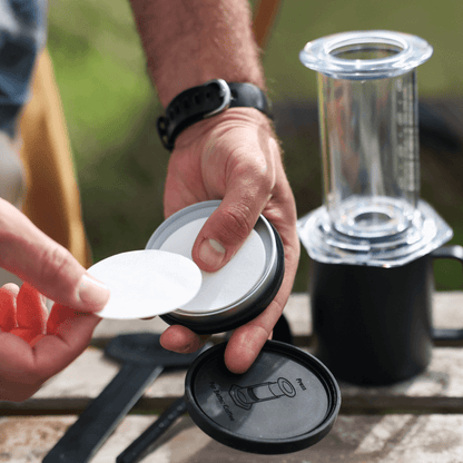 AeroPress Travel Coffee Mug - Stainless Steel - Drinkware Design for Coffee Routines