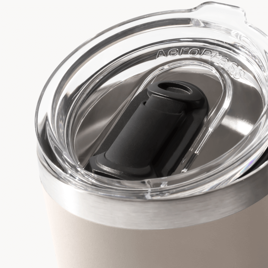 AeroPress Travel Coffee Mug - Stainless Steel - Drinkware Design for Coffee Routines