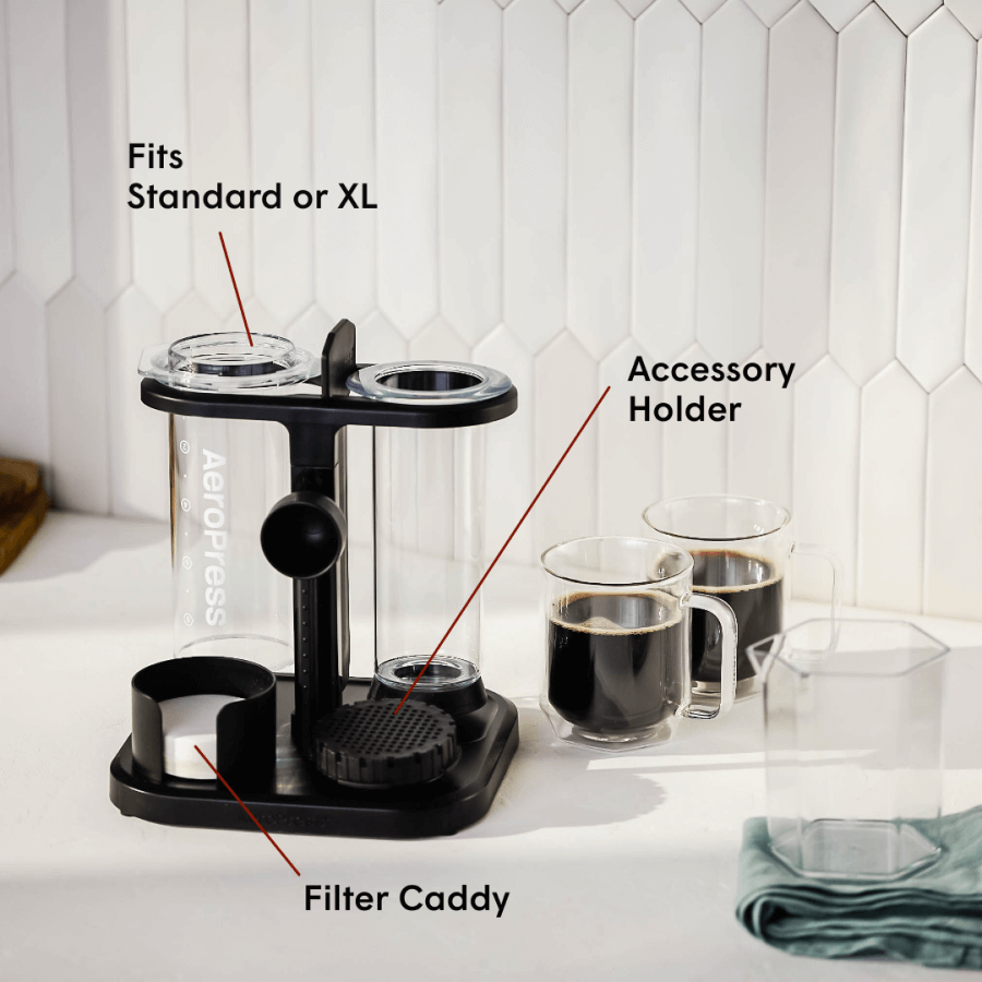 AeroPress Organizer Stand - Storage Solution for Brewing Accessories