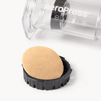 AeroPress Natural Paper Micro-Filters - Standard - Brewing Filter Accessory for Daily Coffee