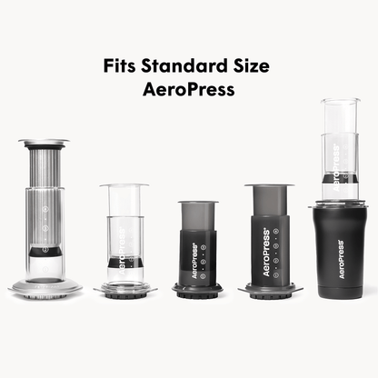 AeroPress Natural Paper Micro-Filters - Standard - Brewing Filter Accessory for Daily Coffee