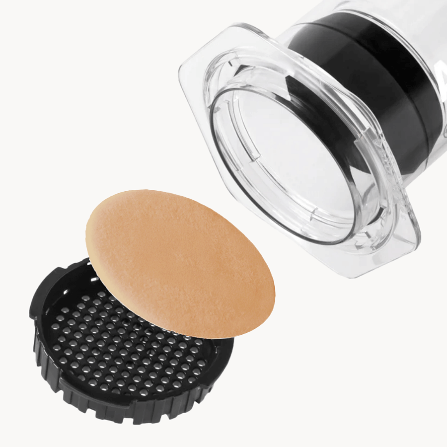 AeroPress Natural Paper Micro-Filters - XL - Brewing Filter Accessory for Daily Coffee