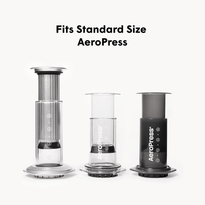 AeroPress Organizer Stand - Stainless Steel - Storage Solution for Brewing Accessories