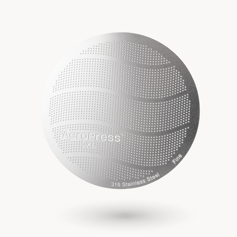 AeroPress Stainless Steel Filter - XL - Brewing Filter Accessory for Daily Coffee