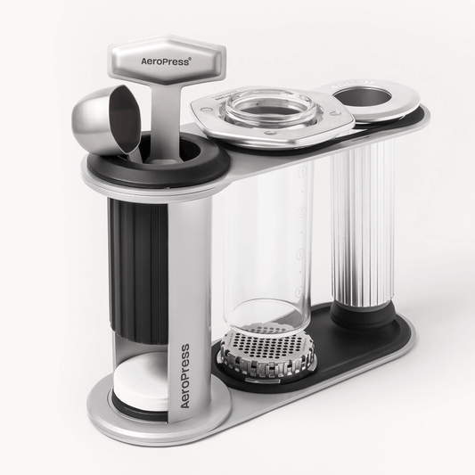 AeroPress Organizer Stand - Stainless Steel - Storage Solution for Brewing Accessories