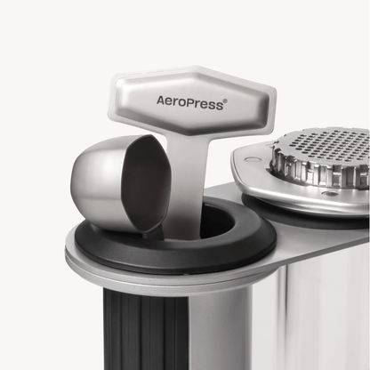 AeroPress Organizer Stand - Stainless Steel - Storage Solution for Brewing Accessories