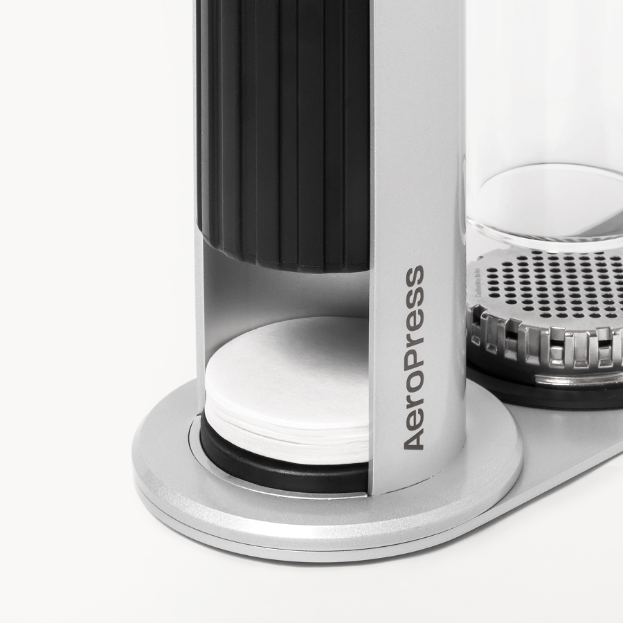 AeroPress Organizer Stand - Stainless Steel - Storage Solution for Brewing Accessories