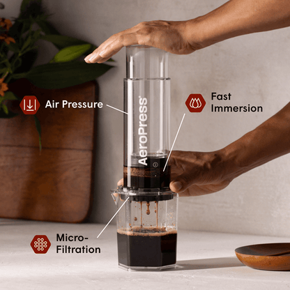 AeroPress Coffee Maker - Clear XL - Coffee Maker for Quick Daily Preparation