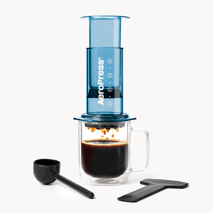 AeroPress Coffee Maker - Clear & Colors - Coffee Maker for Quick Daily Preparation