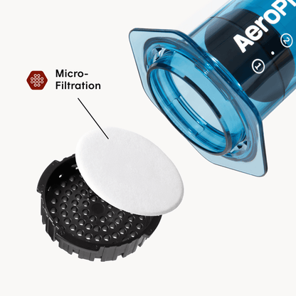 AeroPress Coffee Maker - Clear & Colors - Coffee Maker for Quick Daily Preparation