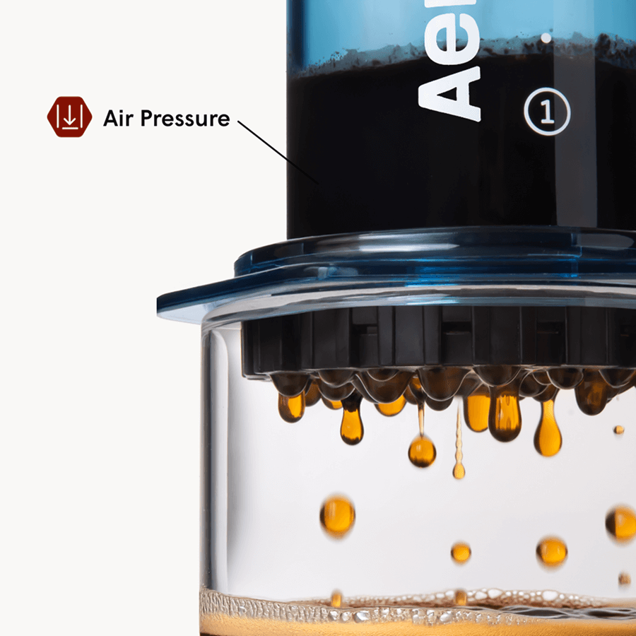 AeroPress Coffee Maker - Clear & Colors - Coffee Maker for Quick Daily Preparation
