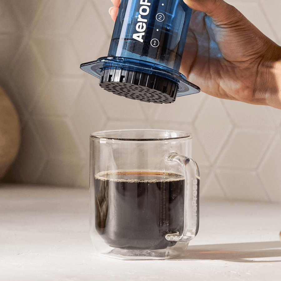 AeroPress Coffee Maker - Clear & Colors - Coffee Maker for Quick Daily Preparation
