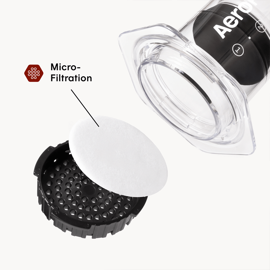 AeroPress Coffee Maker - Clear & Colors - Coffee Maker for Quick Daily Preparation