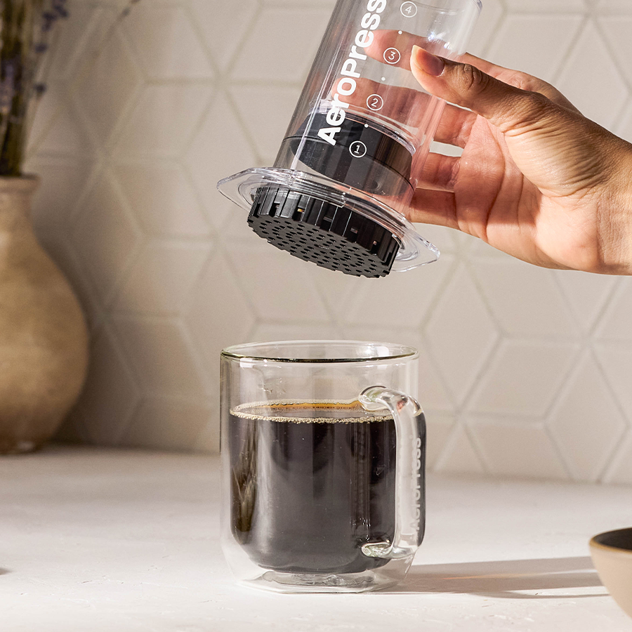 AeroPress Coffee Maker - Clear & Colors - Coffee Maker for Quick Daily Preparation