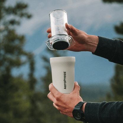 AeroPress Coffee Maker - Go Plus - Coffee Maker for Quick Daily Preparation