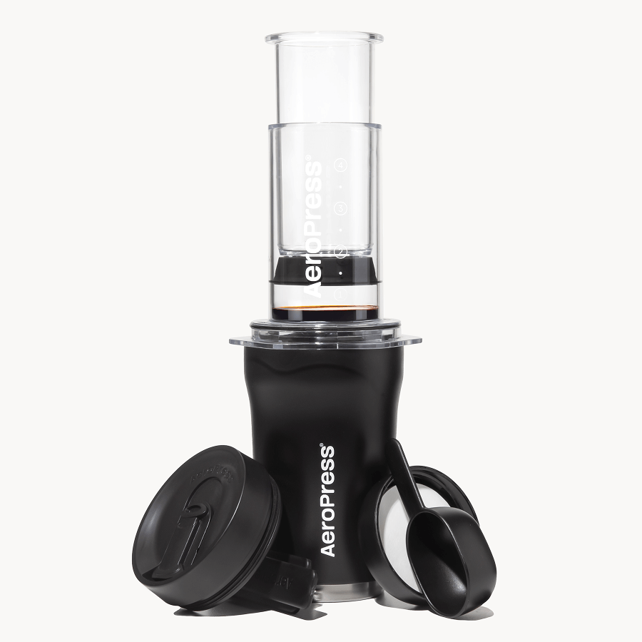 AeroPress Coffee Maker - Go Plus - Coffee Maker for Quick Daily Preparation