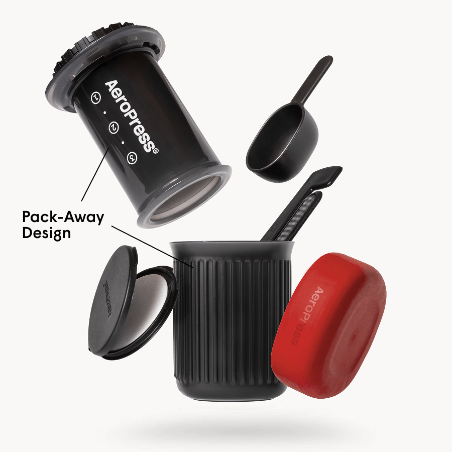 AeroPress Coffee Maker - Go - Coffee Maker for Quick Daily Preparation