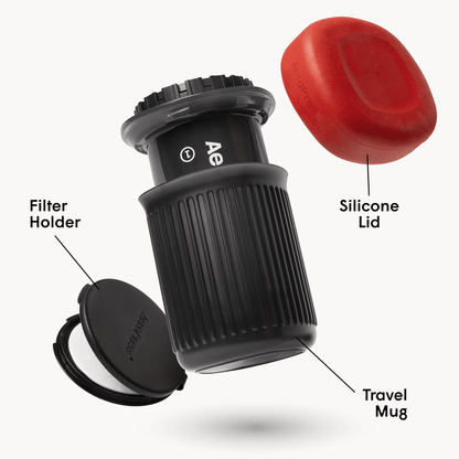AeroPress Coffee Maker - Go - Coffee Maker for Quick Daily Preparation