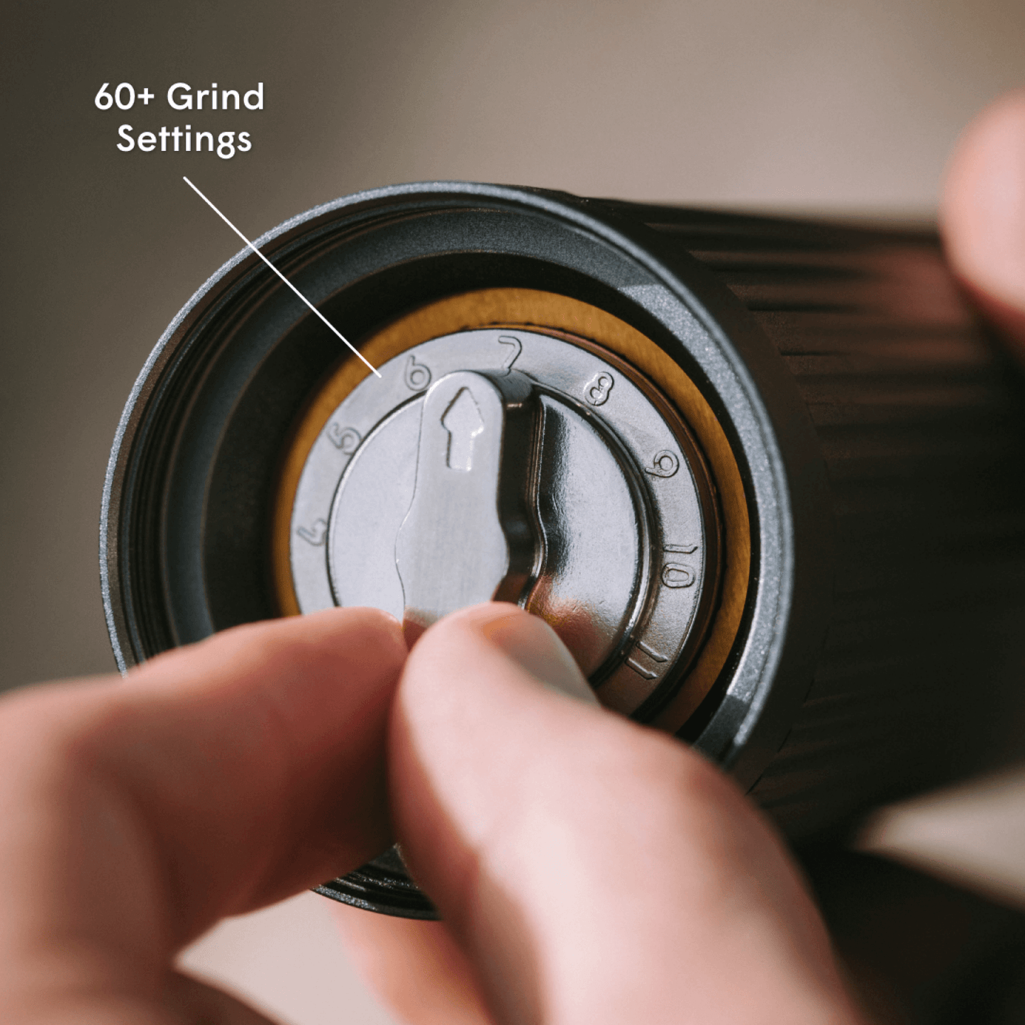 AeroPress Manual Coffee Grinder - Manual Grinder for Fresh Coffee Routines