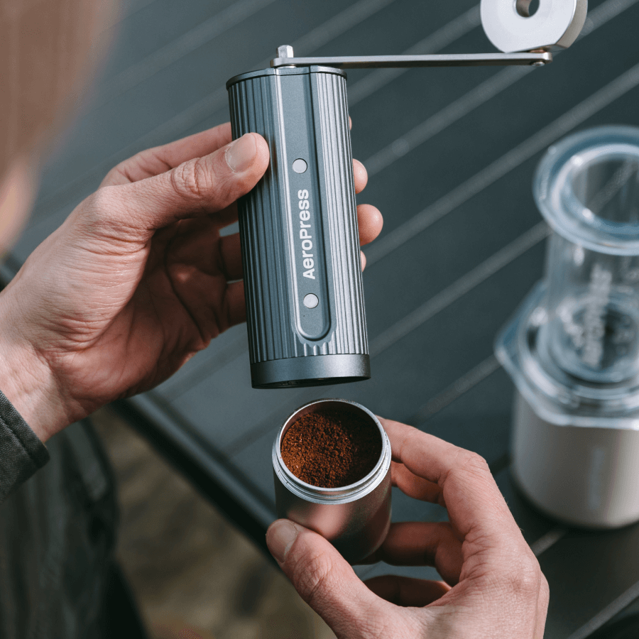 AeroPress Manual Coffee Grinder - Manual Grinder for Fresh Coffee Routines