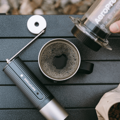 AeroPress Manual Coffee Grinder - Manual Grinder for Fresh Coffee Routines