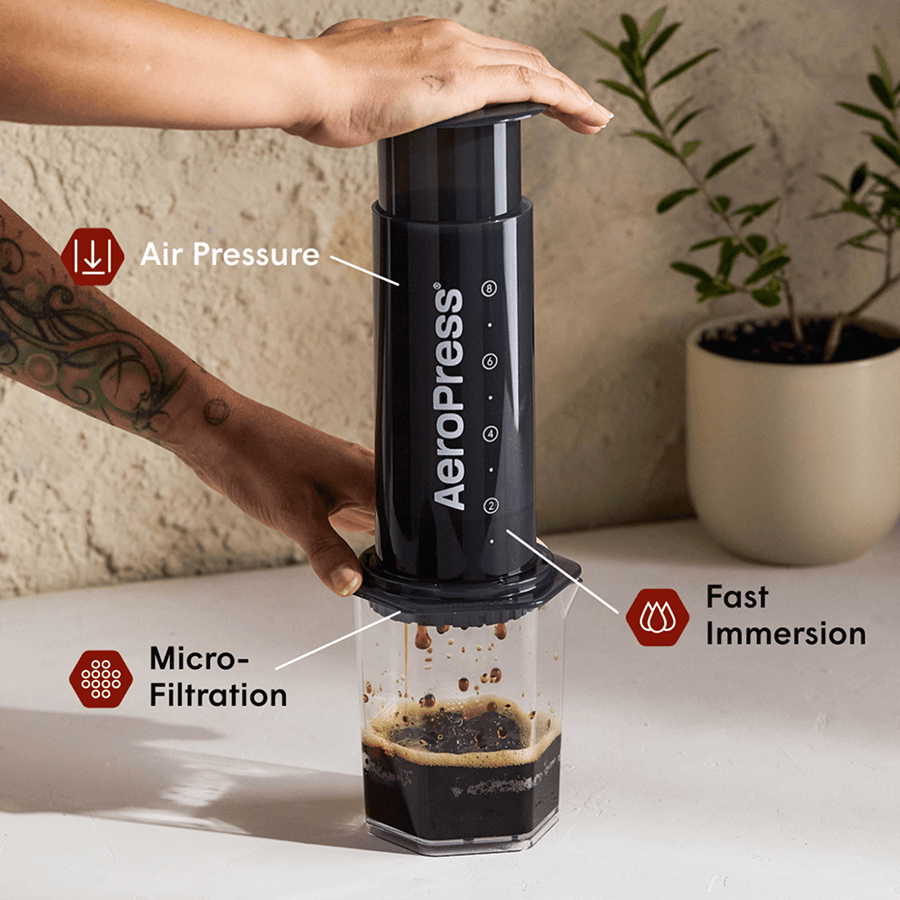 AeroPress Coffee Maker - Original XL - Coffee Maker for Quick Daily Preparation