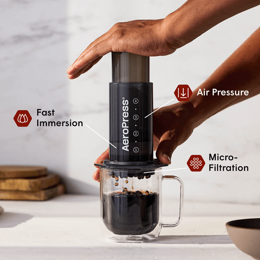 AeroPress Coffee Maker - Original - Coffee Maker for Quick Daily Preparation